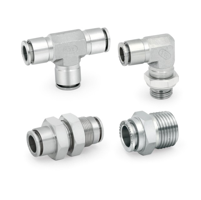 Stainless Steel Push-in-fittings