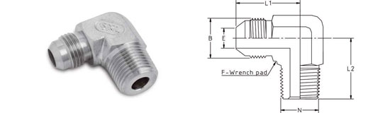 37º Flare Male Elbow