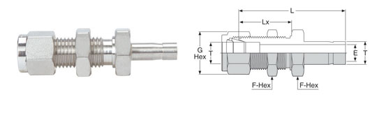 Bulkhead Reducer