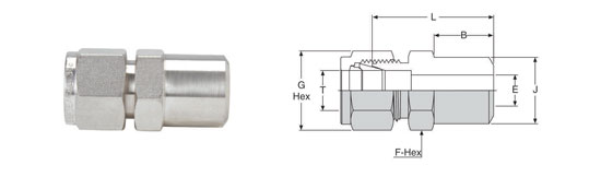 Male Pipe Weld Connector