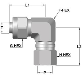 PNO – TAPER FEMALE SWIVEL ELBOW (PNOTFSE)