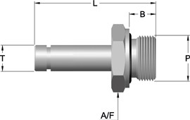 PIF – Parallel Male Adapter (PIFPMA)