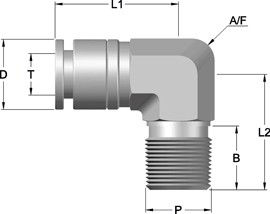 PIF – Taper Male Elbow (PIFTME)