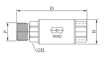 Stainless Steel Pneumatic Check Valves