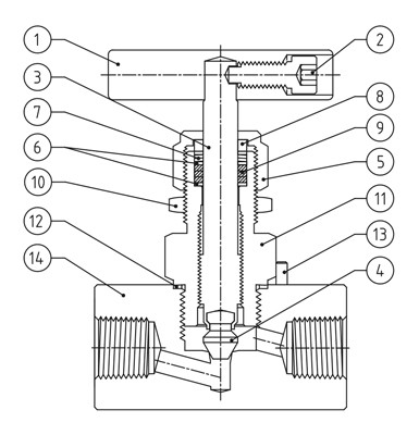 Needle Valves : Series – BS01/BSA01