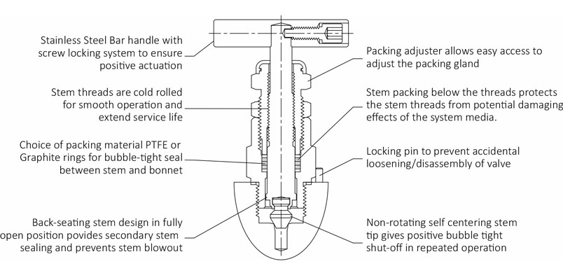 Gauge / Root Valves