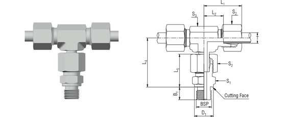 Adjustable Tee Fittings – EVTM