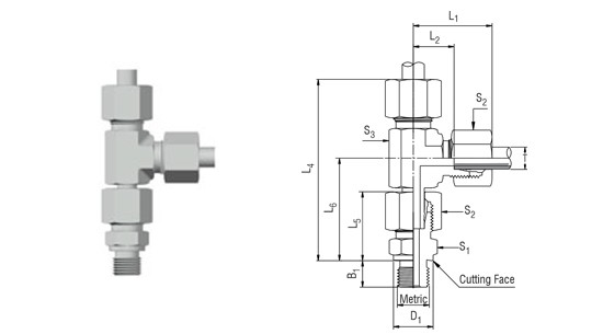 Adjustable Barrel Tee Fittings – EVLM