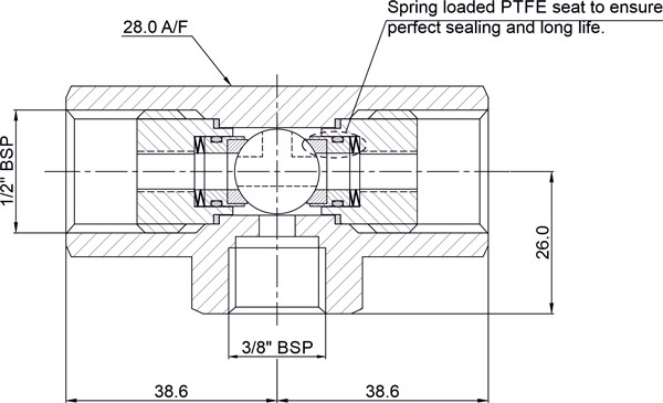 Low/Medium Pressure Bar Stock Body 2/3 Way Ball Valves