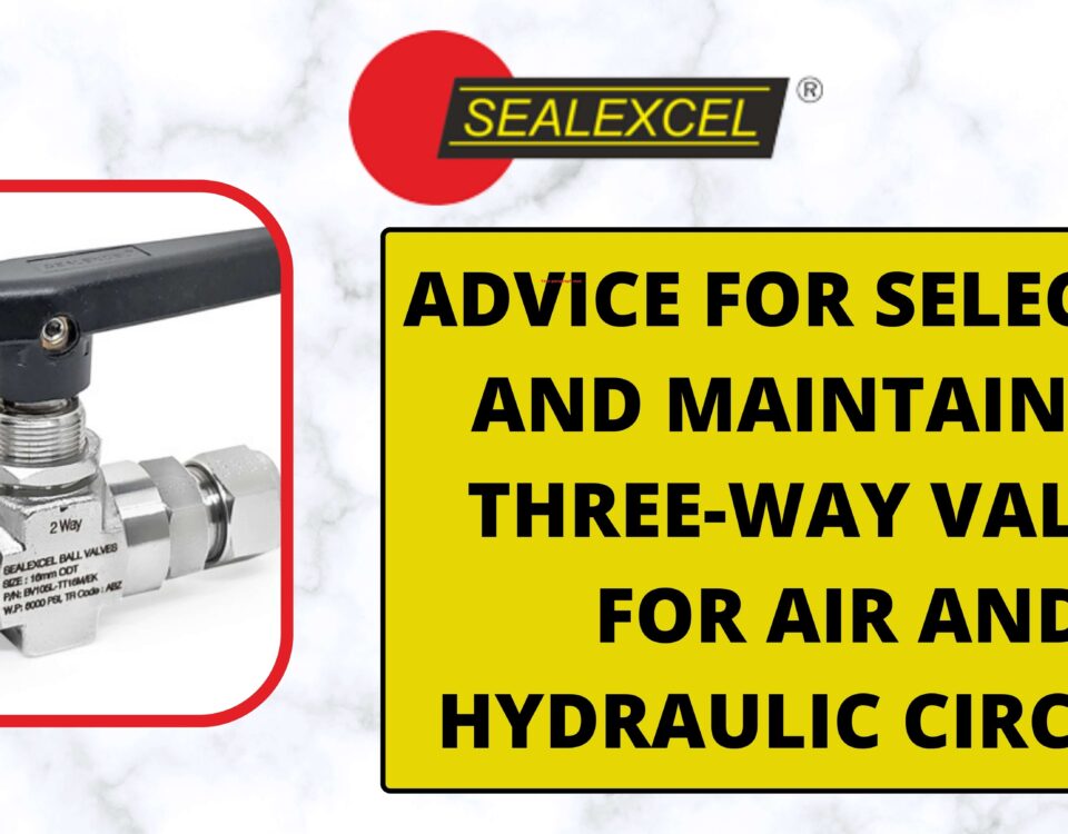 ADVICE FOR SELECTING AND MAINTAINING THREE-WAY VALVES FOR AIR AND HYDRAULIC CIRCUITS