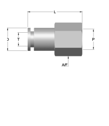 A parallel female connector